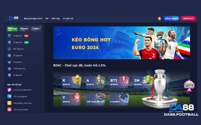 Cách tải app Da88 nhanh chóng cho người chơi mới 1 Ưu điểm khi cá độ tại ứng dụng nhà cái