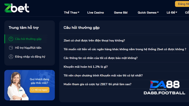 ZBet - Vua nhà cái Châu Mỹ có gì hấp dẫn? 3 Một số cam kết của nhà cái quốc tế ZBet dành cho anh em