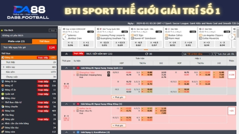 Mở Thưởng 3 Tỷ Từ Sân Chơi Đình Đám Top 1 VN - BTI Sport 1 Sân chơi đình đám số 1 thị trường BTI Sport