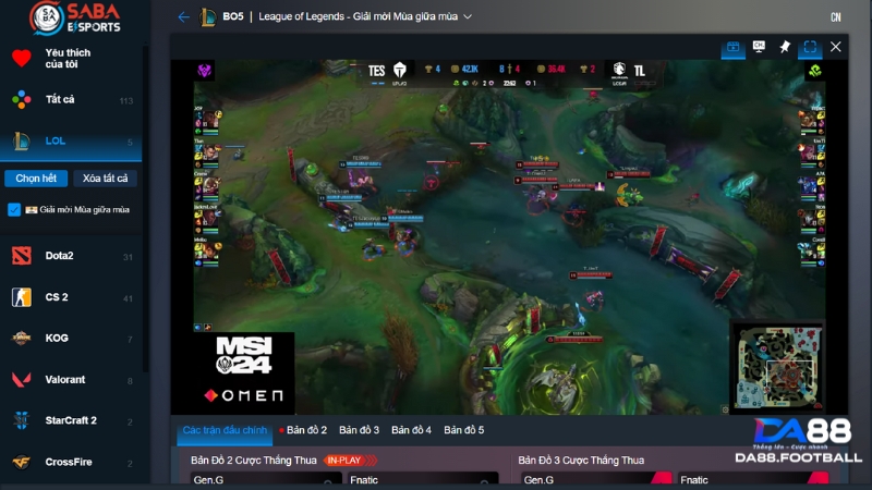 E Sports - Thế Giới Vui Chơi Giải Trí Top 1 Thị Trường 3 Huyền thoại LOL cực kịch tính