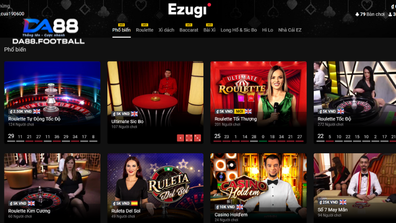 Eguzi Casino - Bùng Nổ Với Sân Chơi Bài Online Đẳng Cấp 6 Chơi game Sicbo 4 tại nhà cái đổi thưởng
