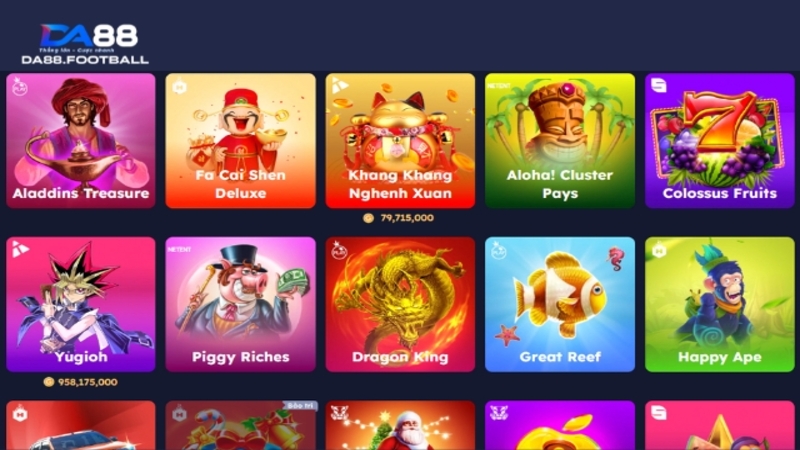 Game Slot DA88 - Sân Chơi Với Tổng Giải Thưởng 13 Tỷ Đồng 2 Thế giới đổi thưởng đình đám