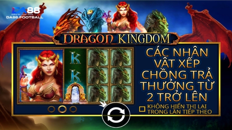 Game Slot DA88 - Sân Chơi Với Tổng Giải Thưởng 13 Tỷ Đồng 3 Dragon King rinh thưởng lớn