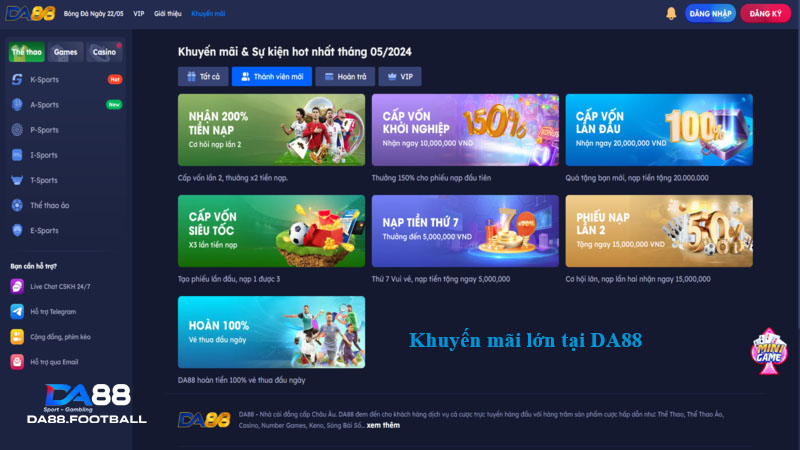 Lý do chọn nhà cái DA88 để tham gia cược tài xỉu