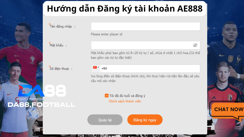 Tham gia AE888 - Nhà cái cá cược trực tuyến uy tín, an toàn 2022 5 Hướng dẫn đăng ký trở thành đại lý đơn giản nhất tại nhà cái AE888
