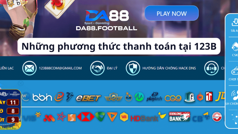 Review nhà cái cá cược 123B chi tiết nhất từ trước tới nay 5 123B có chất lượng tốt nhưng thua DA88