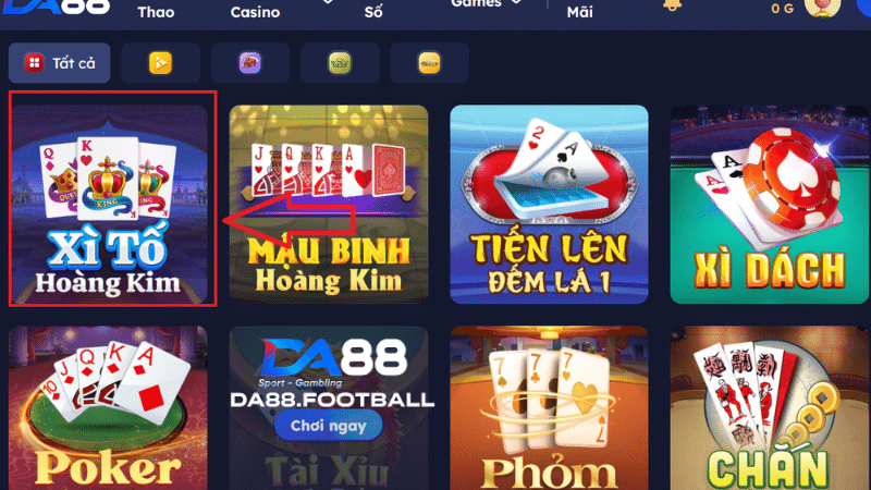 Xì Tố DA88 - Chuyên mục đổi thưởng xứng đáng 5 sao 6 Hướng dẫn quy trình chơi game Xì Tố đơn giản tại DA88