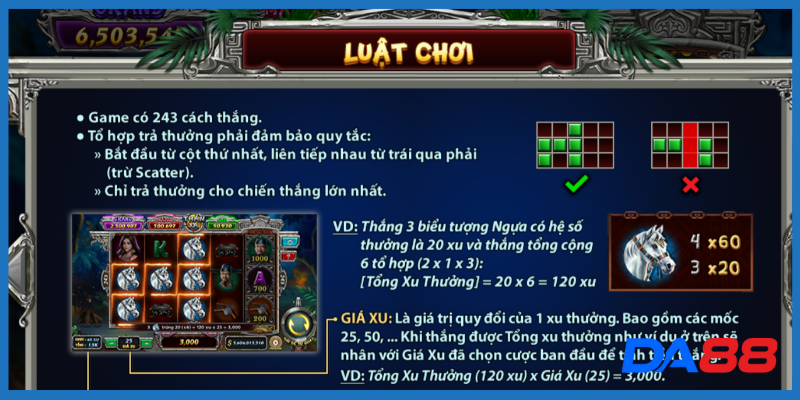 Chi tiết luật chơi thần xạ