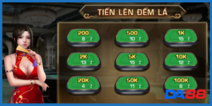 Ưu điểm tuyệt vời từ tiến lên đếm lá